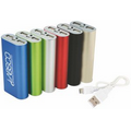Dual Port Power Bank for Cell Phones/Tablets (4400 mAh)